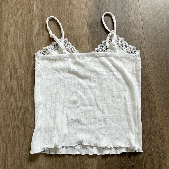 Lace trim crop cami top - brand new - Picture 2 of 3